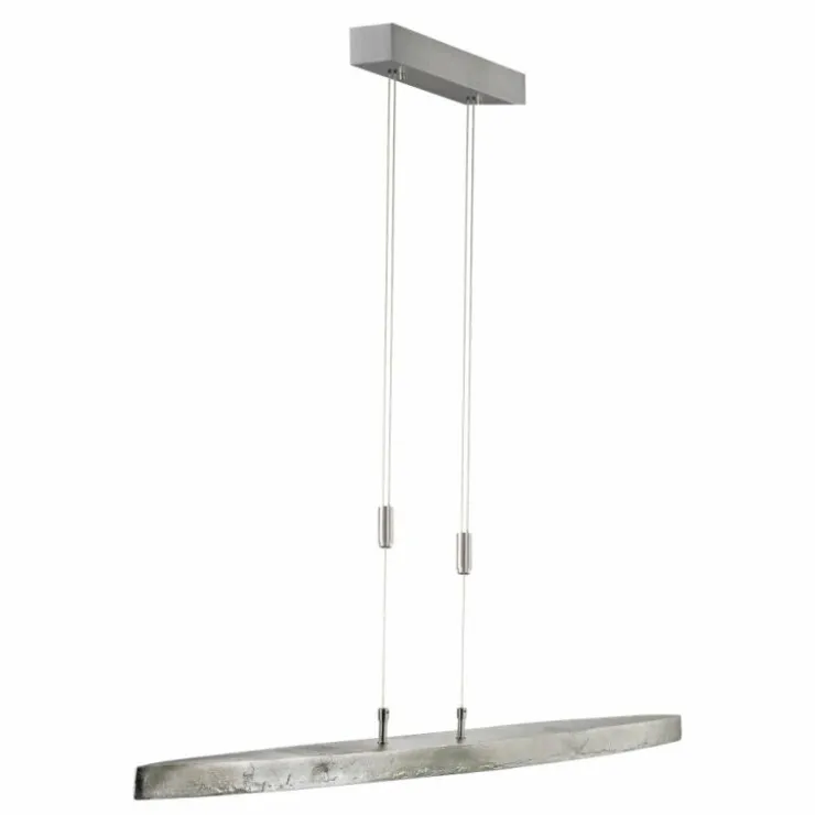 Luminaires Fischer & Honsel Suspensions|Suspension Fischer & Honsel Colmar LED Nickel mat, 5 lumières
