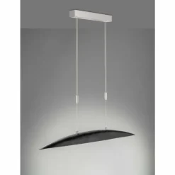Luminaires Fischer & Honsel Éclairage Led|Suspension Fischer & Honsel Colmar LED Nickel mat, 5 lumières
