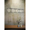 Luminaires Fischer & Honsel Éclairage Led|Suspension Fischer & Honsel Gisi LED Noir, 4 lumières, Télécommandes