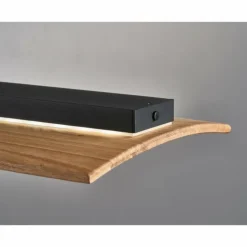 Luminaires Fischer & Honsel Suspensions|Suspension Fischer & Honsel SHINE-WOOD LED Noir, 1 lumière