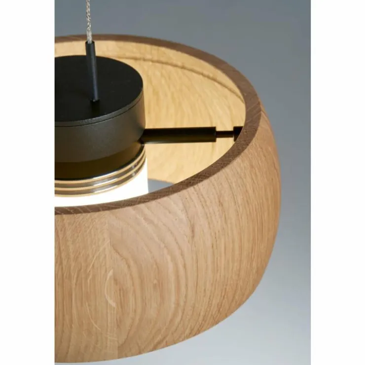 Luminaires Fischer & Honsel Suspensions|Suspension Fischer & Honsel SHINEWOOD LED Noir, 3 lumières