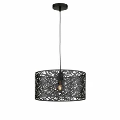 Luminaires Fischer & Honsel Suspensions|Suspension Fischer-Honsel Ted Noir, 1 lumière