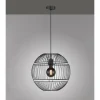 Luminaires Fischer & Honsel Suspensions|Suspension Fischer-Honsel Drops Noir, 1 lumière