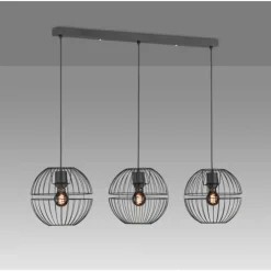 Luminaires Fischer & Honsel Suspensions|Suspension Fischer-Honsel Drops Noir, 1 lumière