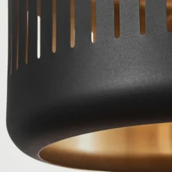 hofstein Suspensions|Suspension Fournie Noir, 1 lumière