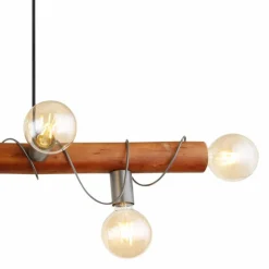 Luminaires Globo Lighting Suspensions|Suspension Globo ALICE Noir, 6 lumières