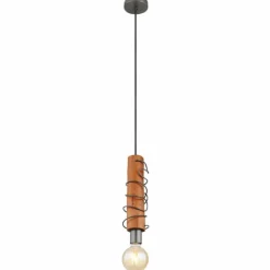 Luminaires Globo Lighting Suspensions|Suspension Globo ALICE Noir, 1 lumière