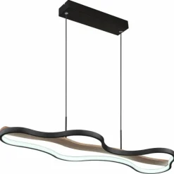 Luminaires Globo Lighting Éclairage Led|Suspension Globo BEZZY LED Noir, 1 lumière, Télécommandes