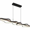 Luminaires Globo Lighting Éclairage Led|Suspension Globo BEZZY LED Noir, 1 lumière, Télécommandes