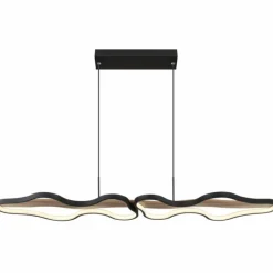 Luminaires Globo Lighting Éclairage Led|Suspension Globo BEZZY LED Noir, 1 lumière, Télécommandes