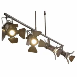 Luminaires Globo Lighting Suspensions|Suspension Globo CARSTEN Rouille, 4 lumières