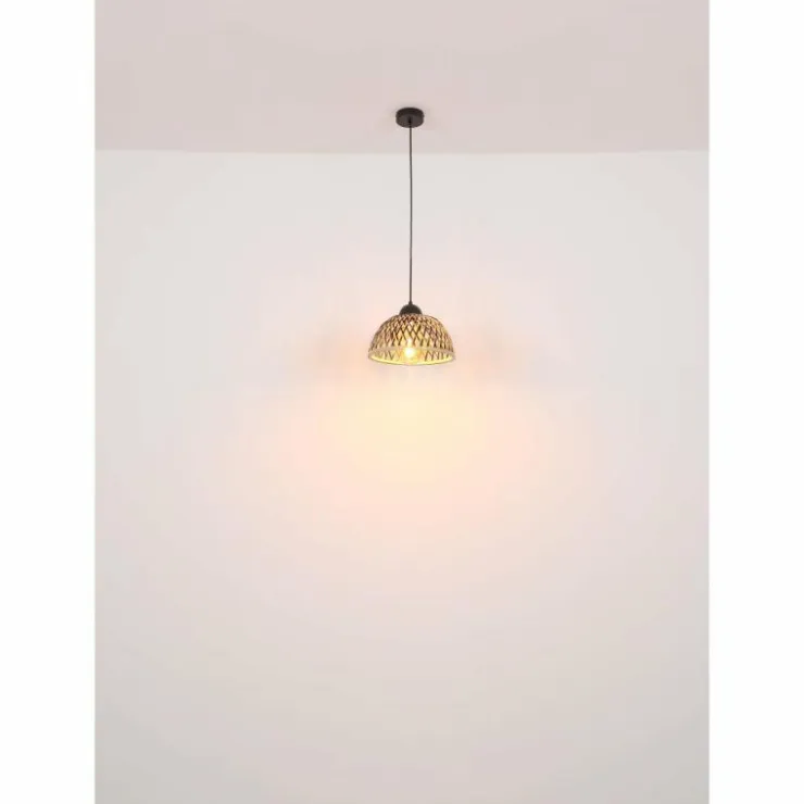 Luminaires Globo Lighting Suspensions|Suspension Globo COLLY Noir, 1 lumière