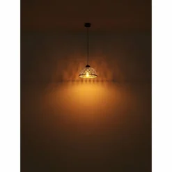 Luminaires Globo Lighting Suspensions|Suspension Globo COLLY Noir, 1 lumière