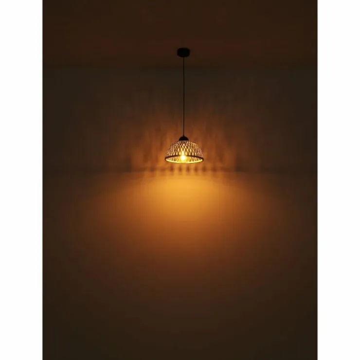 Luminaires Globo Lighting Suspensions|Suspension Globo COLLY Noir, 1 lumière