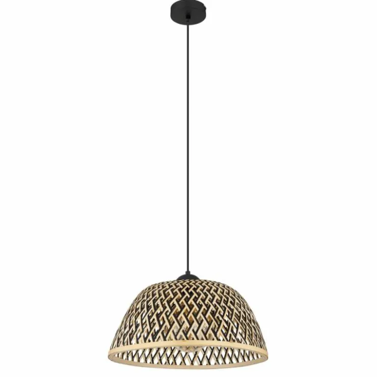 Luminaires Globo Lighting Suspensions|Suspension Globo COLLY Noir, 1 lumière