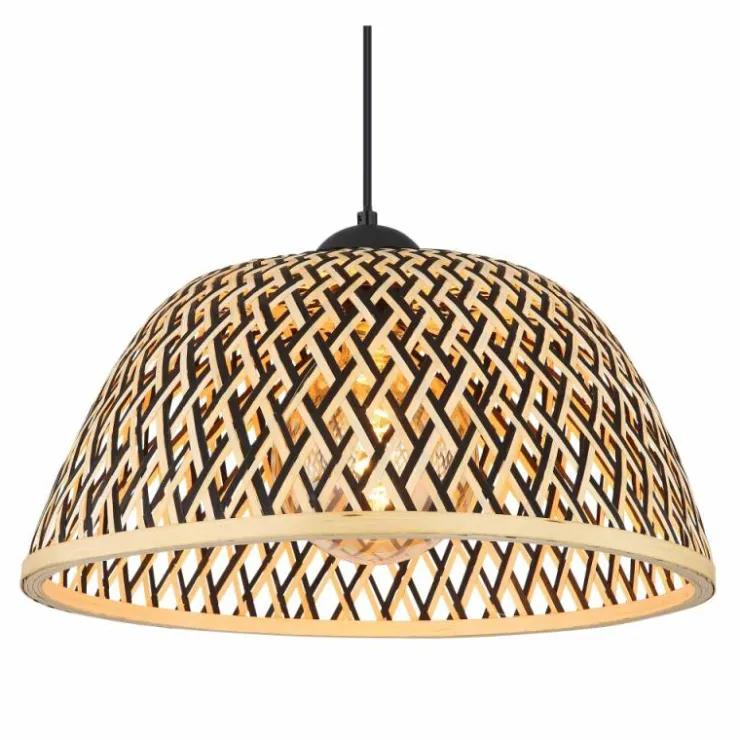 Luminaires Globo Lighting Suspensions|Suspension Globo COLLY Noir, 1 lumière
