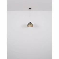 Luminaires Globo Lighting Suspensions|Suspension Globo COLLY Noir, 1 lumière
