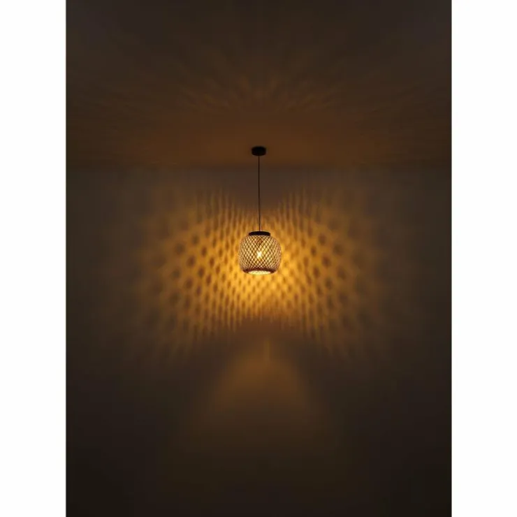 Luminaires Globo Lighting Suspensions|Suspension Globo COLLY Noir, 1 lumière