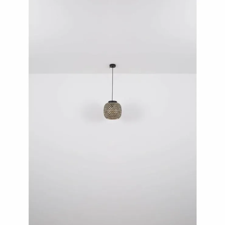 Luminaires Globo Lighting Suspensions|Suspension Globo COLLY Noir, 1 lumière