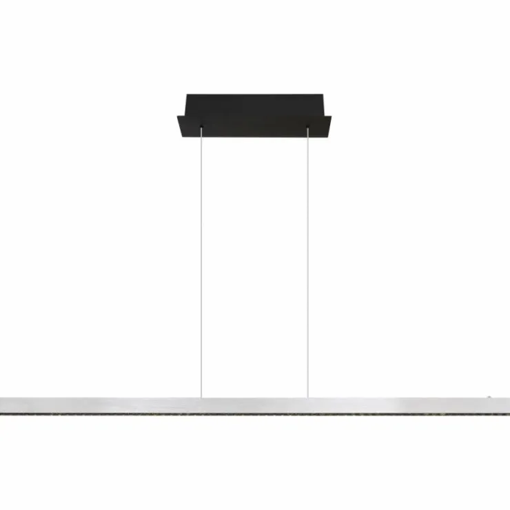 Luminaires Globo Lighting Suspensions|Suspension Globo DENTSY LED Noir, 1 lumière