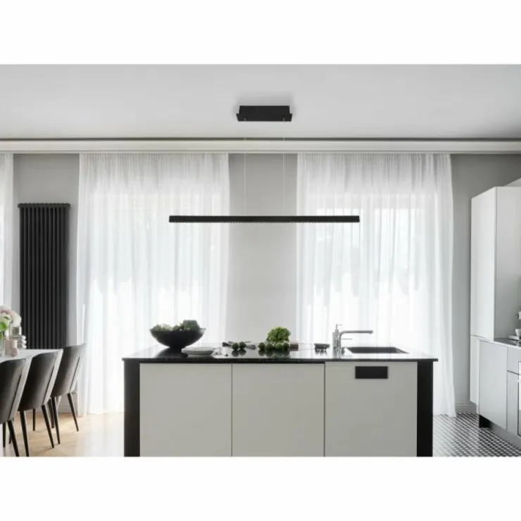 Luminaires Globo Lighting Éclairage Led|Suspension Globo DENTSY LED Noir, 1 lumière