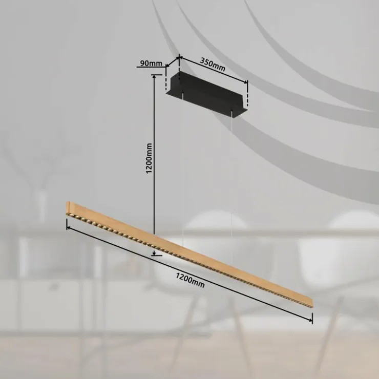 Luminaires Globo Lighting Éclairage Led|Suspension Globo DENTSY LED Noir, 1 lumière