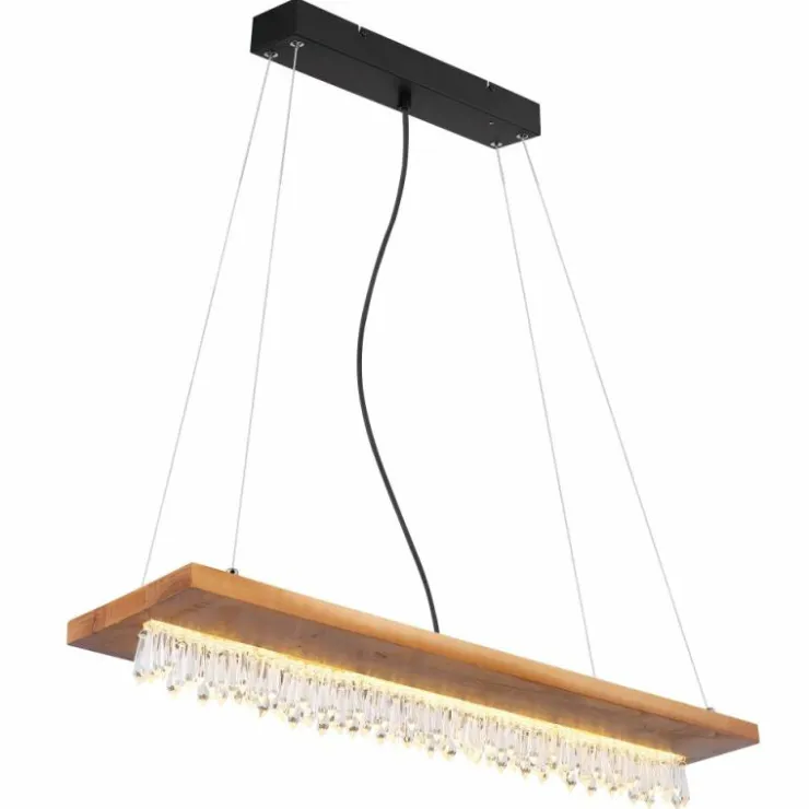 Luminaires Globo Lighting Suspensions|Suspension Globo EDELTRAUD LED Noir, 1 lumière