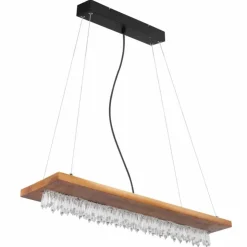 Luminaires Globo Lighting Suspensions|Suspension Globo EDELTRAUD LED Noir, 1 lumière