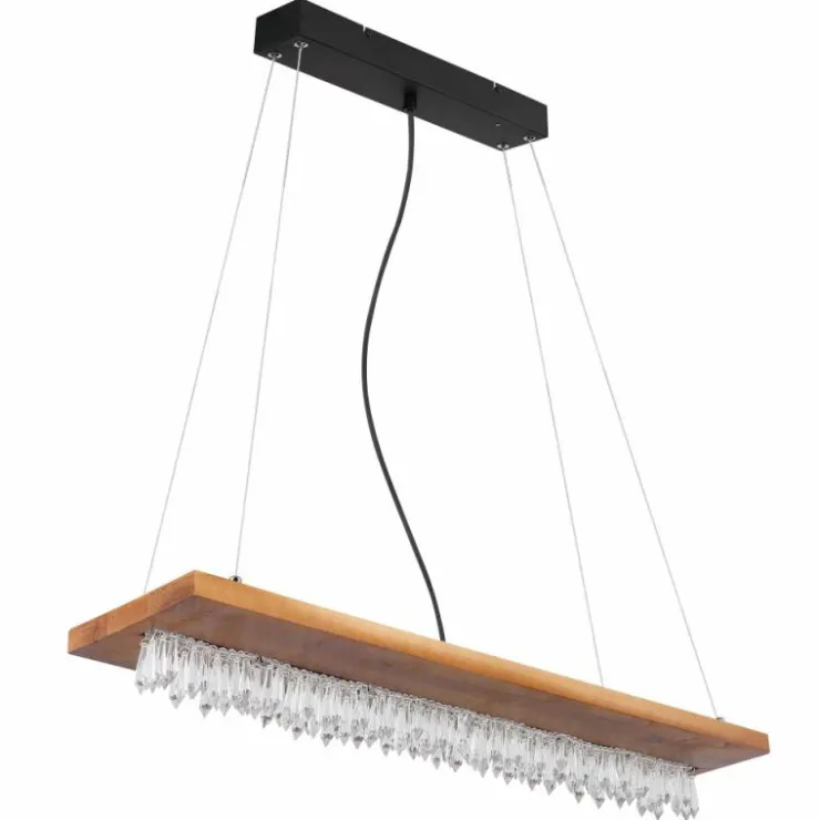 Luminaires Globo Lighting Suspensions|Suspension Globo EDELTRAUD LED Noir, 1 lumière