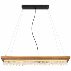 Luminaires Globo Lighting Suspensions|Suspension Globo EDELTRAUD LED Noir, 1 lumière