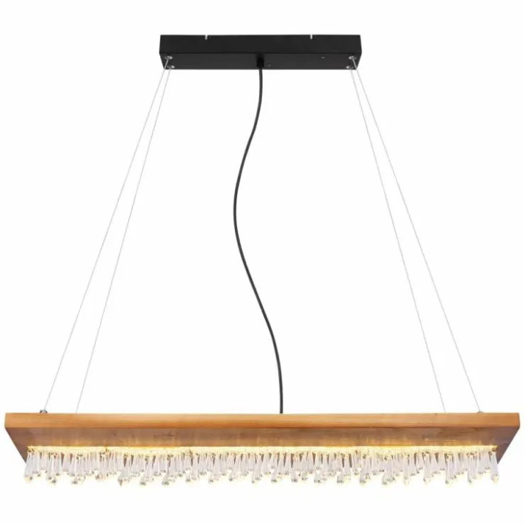 Luminaires Globo Lighting Suspensions|Suspension Globo EDELTRAUD LED Noir, 1 lumière
