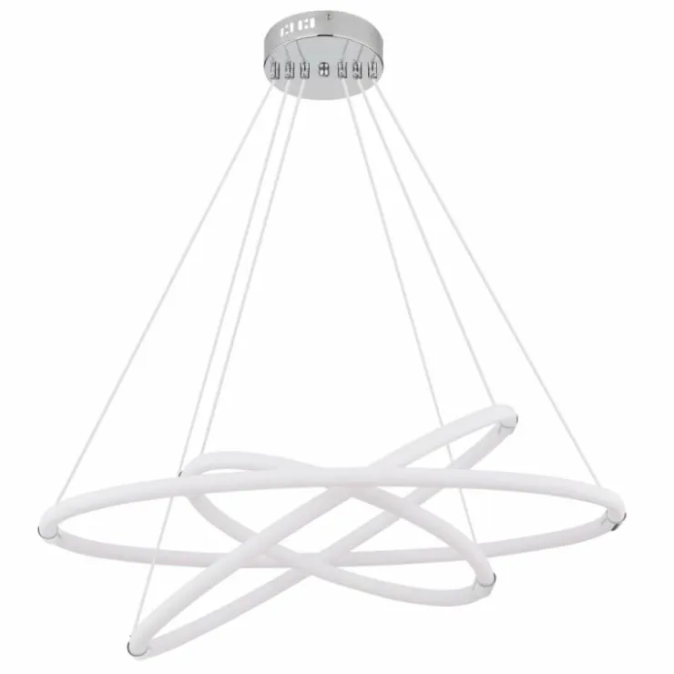 Luminaires Globo Lighting Suspensions|Suspension Globo EPI LED Blanc, 1 lumière