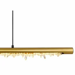 Luminaires Globo Lighting Éclairage Led|Suspension Globo FELICITAS LED Laiton, 1 lumière