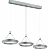 Luminaires Globo Lighting Éclairage Led|Suspension Globo FERRA LED Gris, 1 lumière