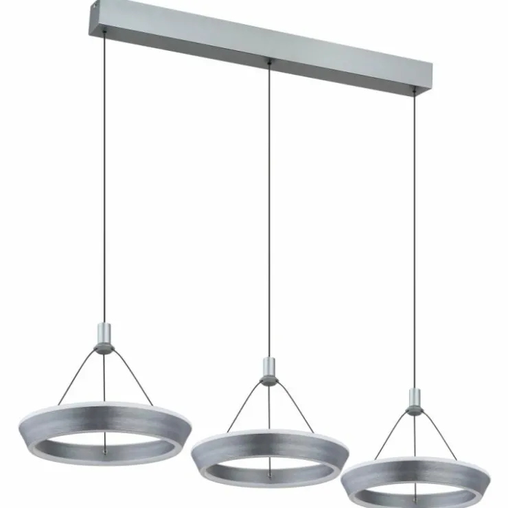 Luminaires Globo Lighting Éclairage Led|Suspension Globo FERRA LED Gris, 1 lumière