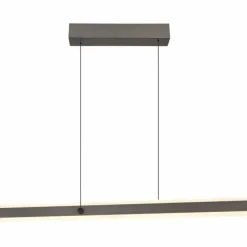 Luminaires Globo Lighting Éclairage Led|Suspension Globo GEBALDO LED Titane, 1 lumière, Télécommandes