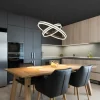 Luminaires Globo Lighting Éclairage Led|Suspension Globo GROUNI LED Titane, 1 lumière, Télécommandes