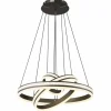Luminaires Globo Lighting Suspensions|Suspension Globo GROUNI LED Titane, 1 lumière, Télécommandes