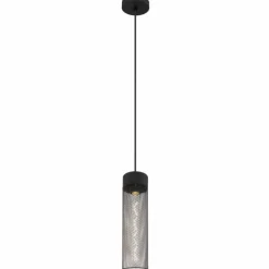 Luminaires Globo Lighting Suspensions|Suspension Globo HANS Noir, 1 lumière