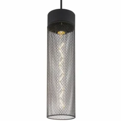 Luminaires Globo Lighting Suspensions|Suspension Globo HANS Noir, 1 lumière