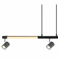 Luminaires Globo Lighting Éclairage Led|Suspension Globo HL LED Noir, 1 lumière