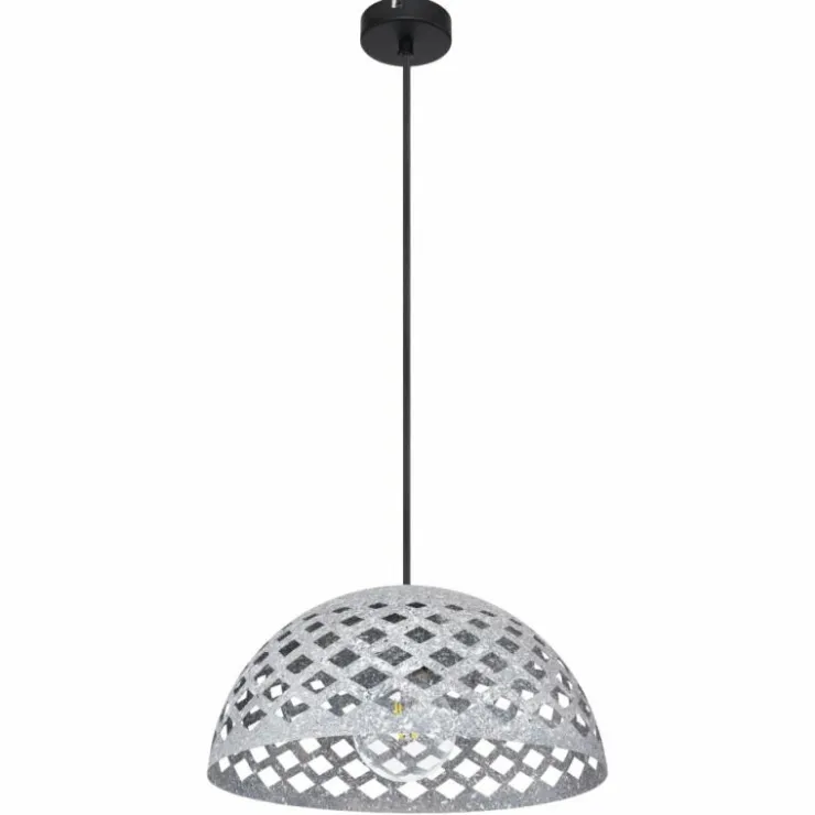Luminaires Globo Lighting Suspensions|Suspension Globo HOLLIE Noir, 1 lumière