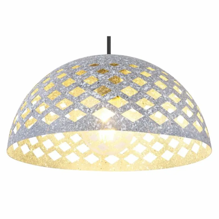 Luminaires Globo Lighting Suspensions|Suspension Globo HOLLIE Noir, 1 lumière