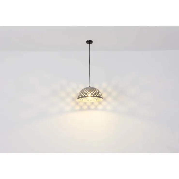 Luminaires Globo Lighting Suspensions|Suspension Globo HOLLIE Noir, 1 lumière