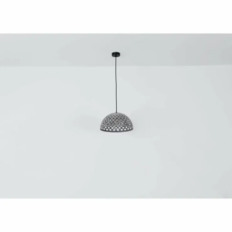 Luminaires Globo Lighting Suspensions|Suspension Globo HOLLIE Noir, 1 lumière