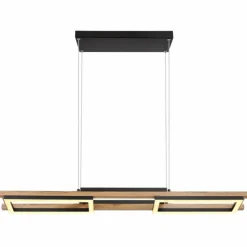 Luminaires Globo Lighting Éclairage Led|Suspension Globo ILLA LED Noir, 1 lumière