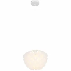 Luminaires Globo Lighting Suspensions|Suspension Globo IRENE Blanc, 1 lumière