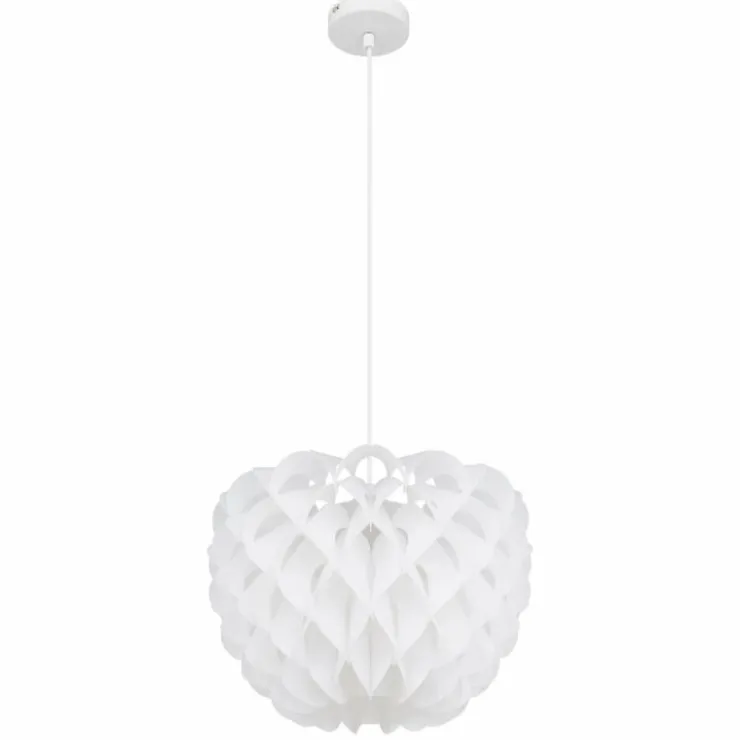 Luminaires Globo Lighting Suspensions|Suspension Globo IRENE Blanc, 1 lumière