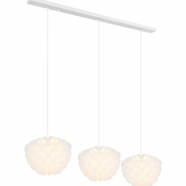 Luminaires Globo Lighting Suspensions|Suspension Globo IRENE Blanc, 3 lumières