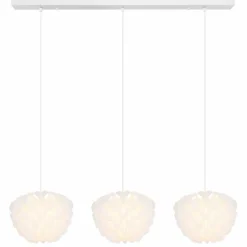 Luminaires Globo Lighting Suspensions|Suspension Globo IRENE Blanc, 3 lumières